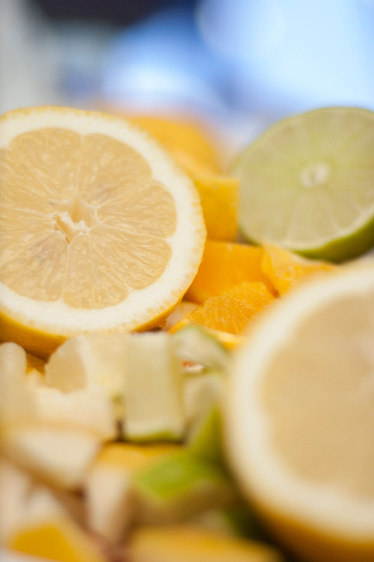 Agrumes, citron et citron vert
