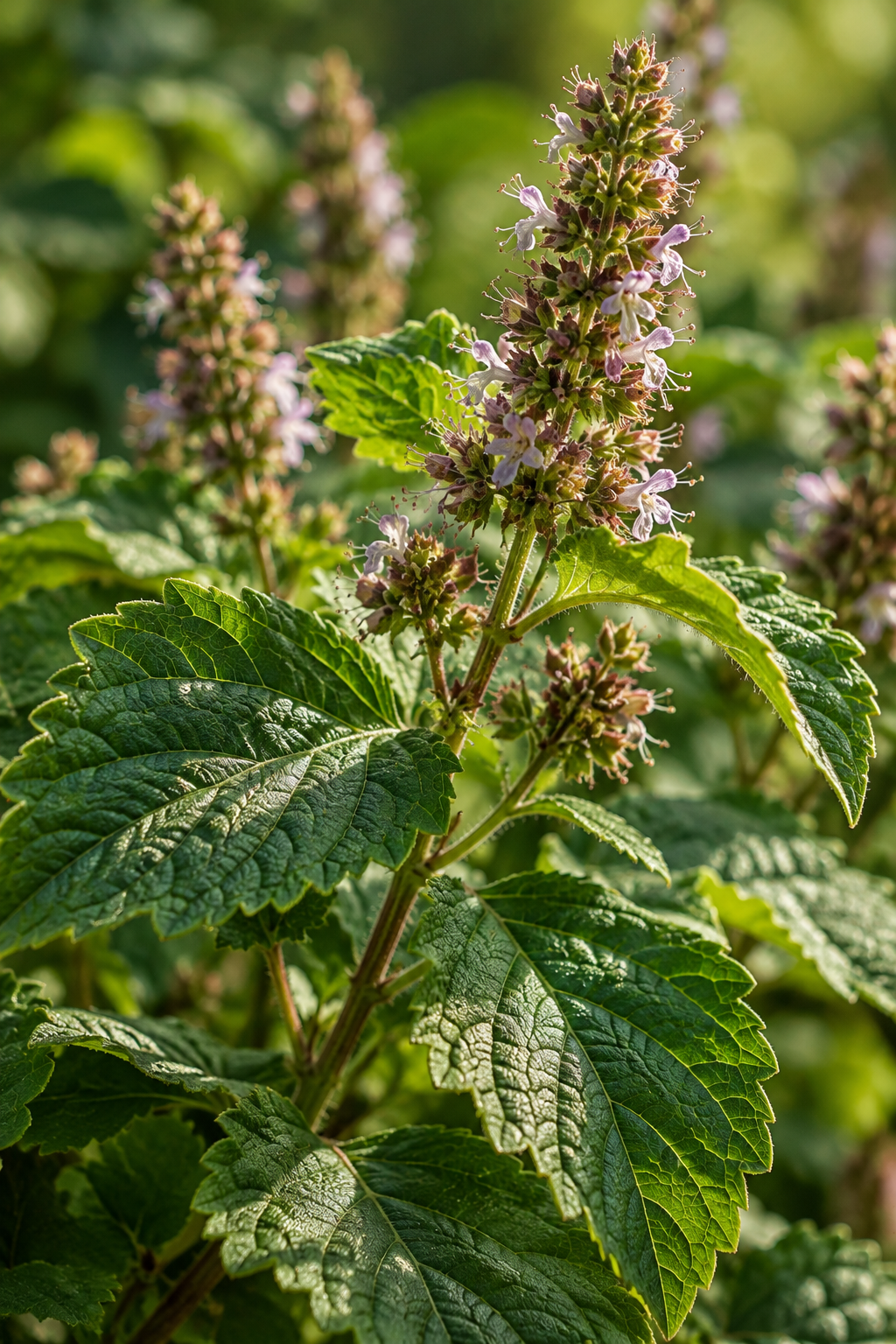 Plante en fleurs, note de parfum