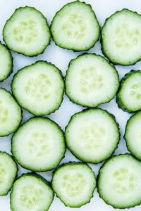 Tranches de concombre