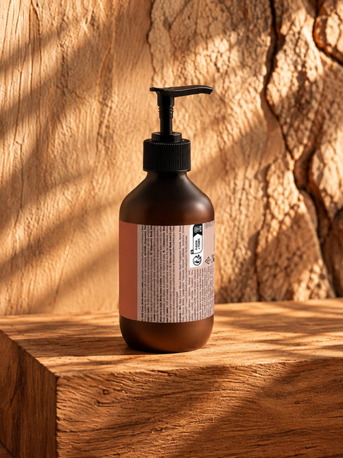 Sérum corps hydratant, vue de dos